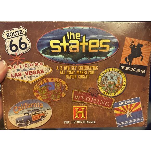 History Channel: The States - Volume 1/2/3‎ (DVD, 2012, 3-Disc Set) NEW Sealed - Picture 1 of 5